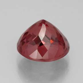 Granato malese naturale rosa da 4,77 ct, taglio rotondo, VS