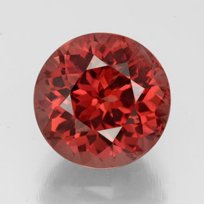 Granato malese Color rosa naturale da 3.65 ct, Taglio rotondo, VS