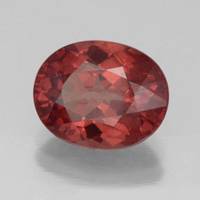 Granato malese naturale rosa da 3,42 ct, taglio ovale, VS
