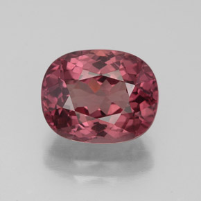 Granato malese Rosato naturale da 4.12 ct, Taglio a cuscino, VVS-VS