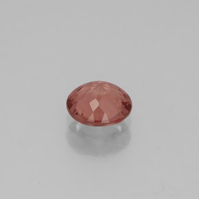 Granato malese naturale rosa da 0,82 ct, taglio rotondo, VS
