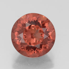 Granato malese naturale rosa da 2,41 ct, taglio rotondo, VS