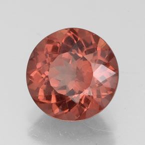 Granato malese naturale rosa da 2,41 ct, taglio rotondo, VS