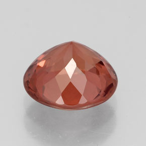 Granato malese naturale rosa da 2,41 ct, taglio rotondo, VS