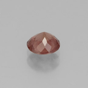 Granato malese naturale rosa da 0,83 ct, taglio rotondo, VS