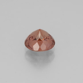 Granato malese naturale rosa da 1,29 ct, taglio rotondo, VS
