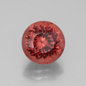 Granato malese naturale rosa da 3,24 ct, taglio rotondo, VS