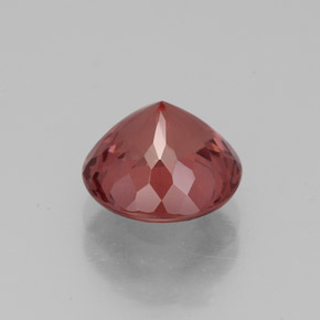 Granato malese naturale rosa da 3,24 ct, taglio rotondo, VS