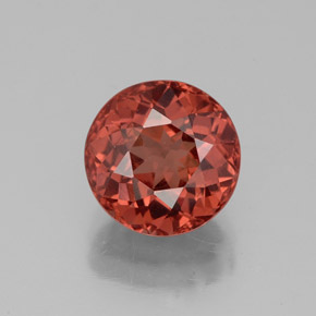 Granato malese naturale rosa da 3,16 ct, taglio rotondo, VS