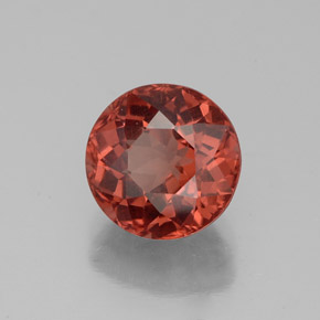 Granato malese naturale rosa da 3,16 ct, taglio rotondo, VS