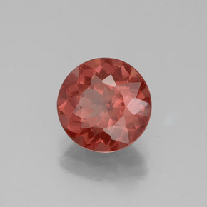 Granato malese naturale rosso da 2,27 ct, taglio rotondo, VS