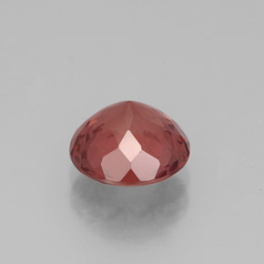Granato malese naturale rosso da 2,27 ct, taglio rotondo, VS