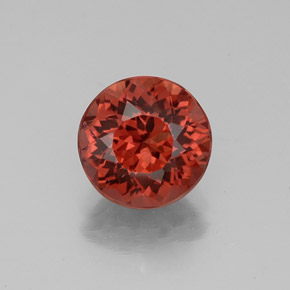 Granato malese naturale rosa da 2,41 ct, taglio rotondo, VS