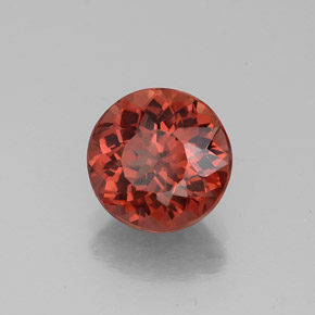 Granato malese naturale rosa da 2,41 ct, taglio rotondo, VS