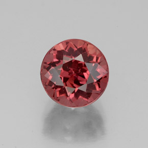 Granato malese naturale rosa da 3,11 ct, taglio rotondo, VS