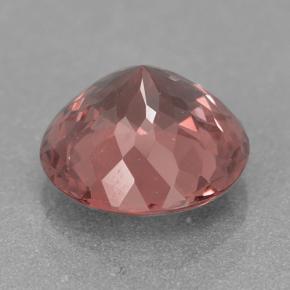 Granato malese Rosa arancio naturale da 2.82 ct, Taglio rotondo, VS