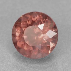 Granato malese Rosa medio naturale da 2.48 ct, Taglio rotondo, VS