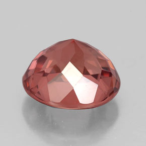 Granato malese Color rosa naturale da 2.66 ct, Taglio rotondo, VS