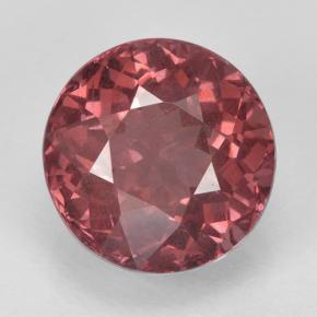 Granato malese Color rosa naturale da 2.63 ct, Taglio rotondo, VS