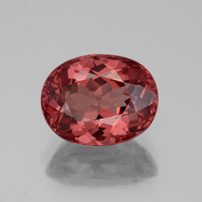 Granato malese naturale rosa da 3,49 ct, taglio ovale, VVS