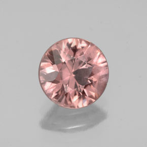 Granato malese Rosato naturale da 1.45 ct, Taglio rotondo, VS-SI