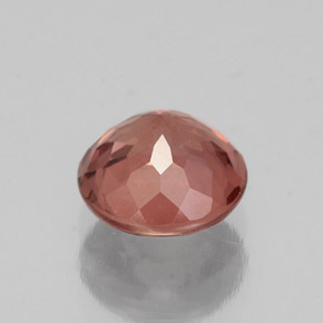 Granato malese naturale rosa da 1,30 ct, taglio rotondo, VS-SI