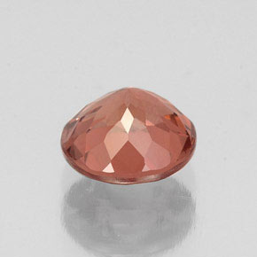 Granato malese Color rosa naturale da 1.29 ct, Taglio rotondo, VS