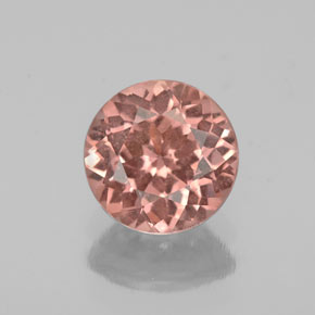 Granato malese naturale rosa da 1,33 ct, taglio rotondo, VS