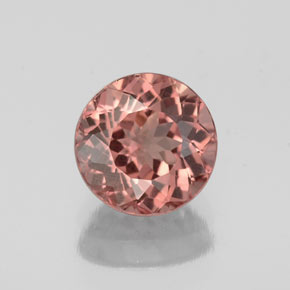 Granato malese naturale rosa da 1,32 ct, taglio rotondo, VS