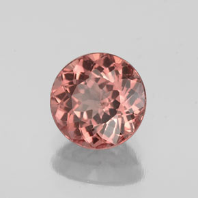 Granato malese naturale rosa da 1,32 ct, taglio rotondo, VS