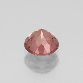 Granato malese naturale rosa da 0,83 ct, taglio rotondo, VS-SI