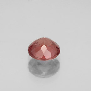 Granato malese Color rosa naturale da 1.06 ct, Taglio rotondo, VS-SI
