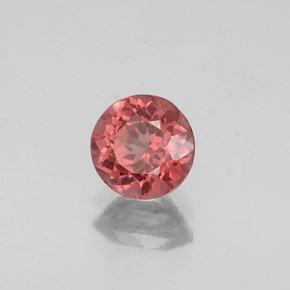 Granato malese naturale rosa da 1,14 ct, taglio rotondo, VS
