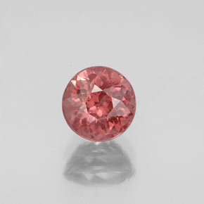 Granato malese Rosato naturale da 1.33 ct, Taglio rotondo, VS