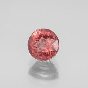 Granato malese Rosato naturale da 1.33 ct, Taglio rotondo, VS