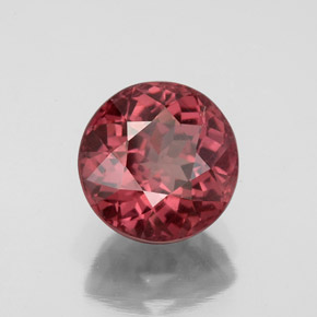 Granato malese Color rosa naturale da 3.24 ct, Taglio rotondo, VS