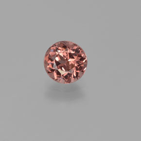 Granato malese Rosato naturale da 1.11 ct, Taglio rotondo, VS