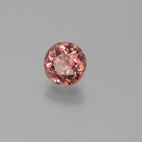 Granato malese Rosato naturale da 1.11 ct, Taglio rotondo, VS
