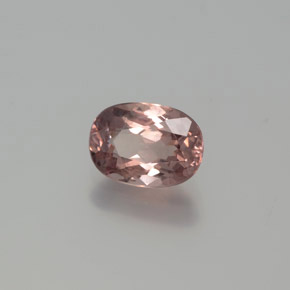 Granato malese naturale rosa da 1,03 ct, taglio ovale, VVS-VS