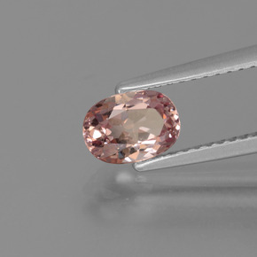 Granato malese Rosato naturale da 1.04 ct, Taglio ovale, VS