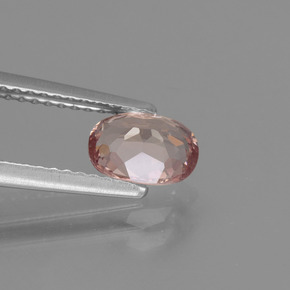 Granato malese Rosato naturale da 1.04 ct, Taglio ovale, VS