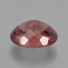 Granato malese naturale rosa rosato da 3,48 ct, taglio ovale, VS