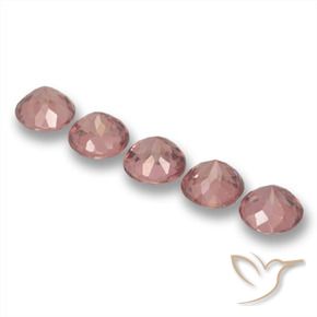 Gemme di Granato malese Rosa rosa naturale da 4.25 ct, Rotondo, VS