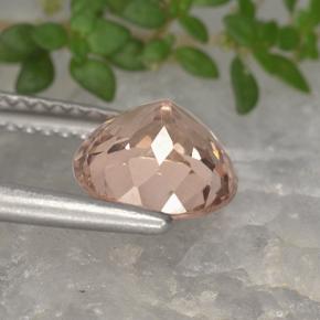 Granato malese Rosa chiaro naturale da 2.06 ct, Taglio rotondo, VS