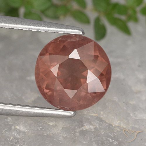 Granato malese Rosa medio naturale da 2.25 ct, Rotondo, VS