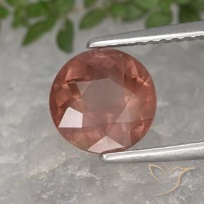 Granato malese Rosa medio naturale da 2.25 ct, Rotondo, VS