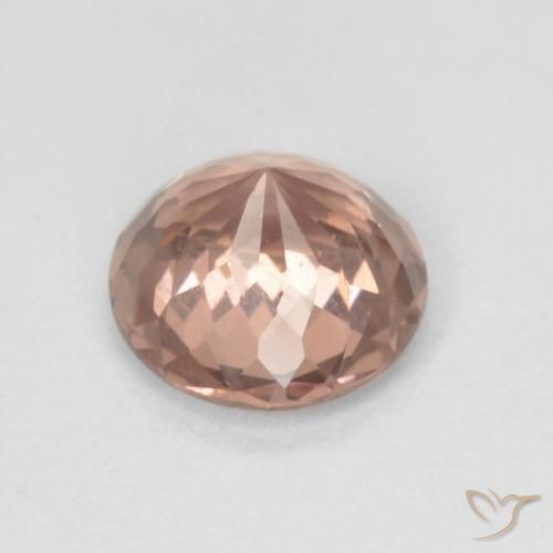 Granato malese Pompelmo Rosa naturale da 1.54 ct, Rotondo, VS