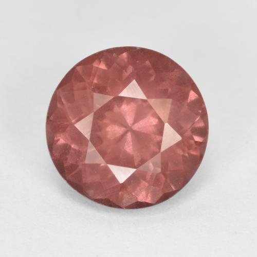 Granato malese naturale rosa da 1,53 ct, taglio rotondo, VS