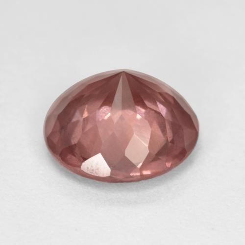 Granato malese naturale rosa da 1,53 ct, taglio rotondo, VS