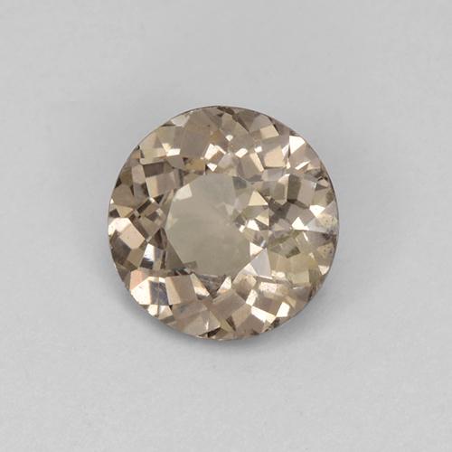 Granato malese naturale giallo da 0,94 ct, taglio rotondo, VS